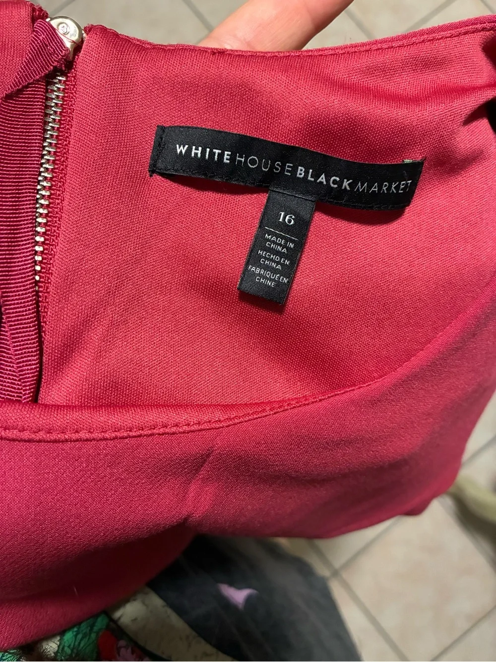 White House Black Market sleek cap